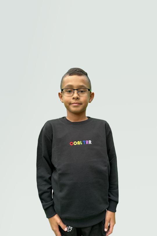 Coal Tar Letter Trui Kids